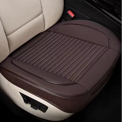 nuovo cuscino in pelle per auto di lusso, 3D, tridimensionale, avvolgente, coprisedile singolo, indossabile, traspirante, per tutte le stagioni