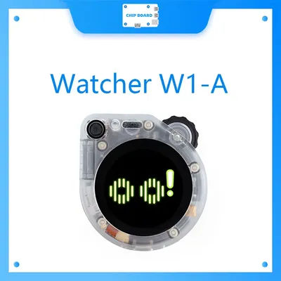 SenseCAP Watcher W1-A Clear Enclosure - The Physical AI Agent For Smarter Spaces