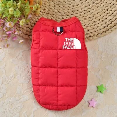 Winter Cotton Dog Vest Coats: Warm Clothing For Small & Medium Dogs S 3