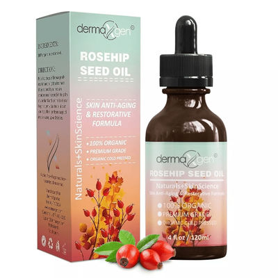 Organic Rosehip Seed Oil, Cold Pressed Moisturizer For Acne, Dandruff & Skin Hydration 4oz Organic Rosehip Seed Oil, Cold Pressed Moisturizer For Acne, Dandruff & Skin Hydration 4oz