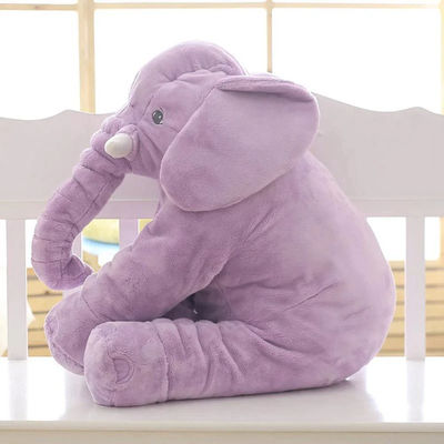 Elephant Baby Pillow Purple