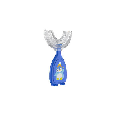 Soft Silicone Toothbrush Blue 6 12 Y