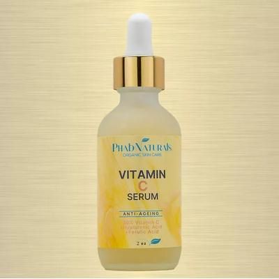 Vitamin C Serum 30% + Ferulic & Hyaluronic Acid Anti Ageing Brightening Cream Vitamin C Serum 30% + Ferulic & Hyaluronic Acid Anti Ageing Brightening Cream