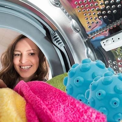 Wrinkle Releasing Dryer Balls Blue (One Ball)