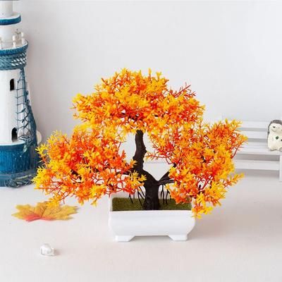Artificial Bonsai Tree Pot Fake Plant Decoration For Home & Garden PJ29 03