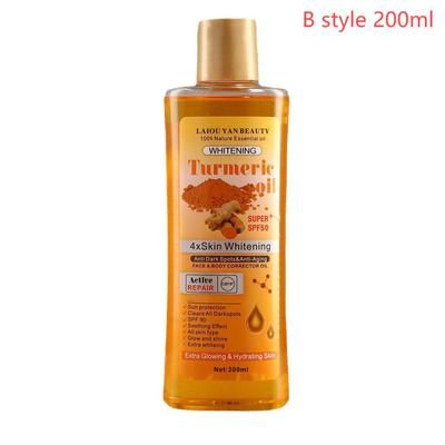 Turmeric Essential Oil For Body & Face, Moisturizing Massage Oil For Aromatherapy, Skin Brightening, Smoothing, And Face b Style