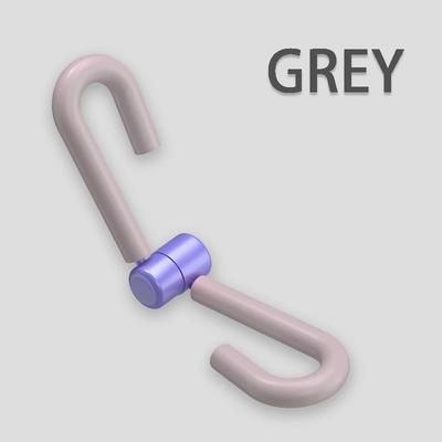 Pelvic Floor Muscle Training & Leg Slimming Device, Multi Functional Postpartum Repair Leg Clamp grey