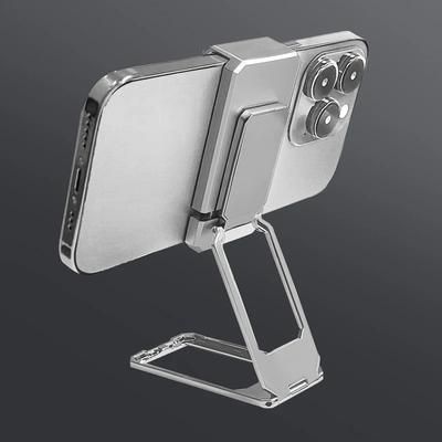 New Upgraded Back Clip Type 360 Degree Folding Bracket Sliver
