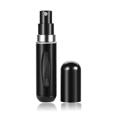 Travel Perfume Atomizer Spray Bottle Black