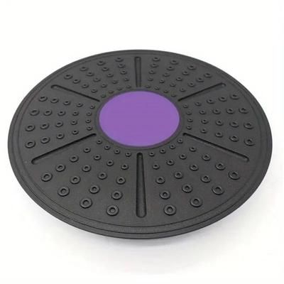 360 Waist Rotation Torsion Balance Exerciser Yoga Swing Balance Board For Abdominal Fitness And Weight Loss purple