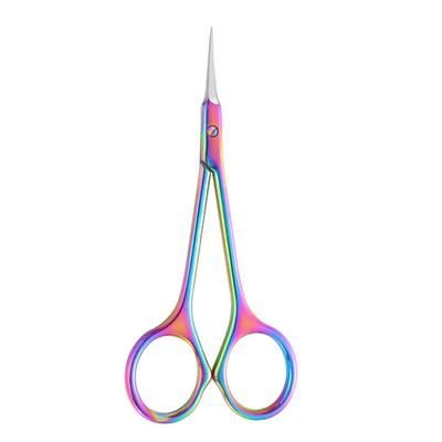 Professional Stainless Steel Cuticle Scissors, Precision Dead Skin Remover For Manicure & Nail Art colorful