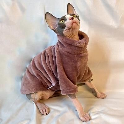 Warm Wool Pet Hoodies: Stylish Winter Fashion For Cats & Dogs XL 3