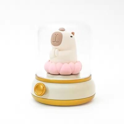 Kerosene Style LED Night Light USB Rechargeable Flameless Table Lamp yellow B