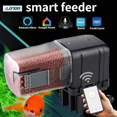 Smart Aquarium Fish Feeder: WiFi Control & Voice Activation 1