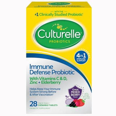 Culturelle Probiotic Dietary Supplement 28 per Box Chewable Tablet (1268964_BX)
