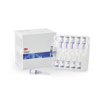 Attest Rapid Readout Sterilization Biological Indicator Vial Steam 2-1/2 Inch Length (1009962_BX)