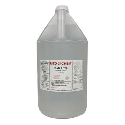BAK 1:750 Antiseptic BZK (Benzalkonium Chloride) Topical Liquid 1 gal. Bottle (181934_GL)
