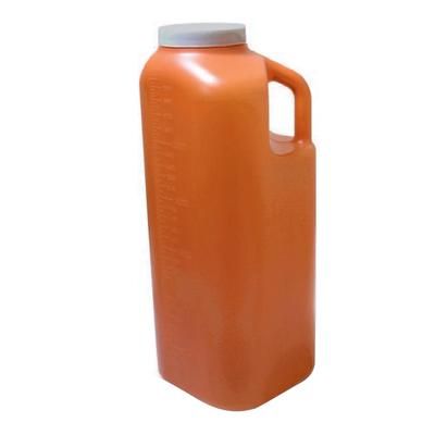 24 Hour Urine Specimen Collection Container 4-1/2 X 6-5/16 X 9-5/8 Inch 3,000 mL (101 oz.) Screw Cap Unprinted NonSterile (1039891_CS)