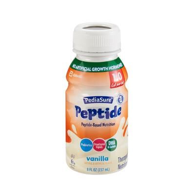 PediaSure Peptide 1.0 Cal Pediatric Oral Supplement Vanilla Flavor 8 oz. Bottle Liquid Peptide Malabsorption / Maldigestion (1143667_EA)