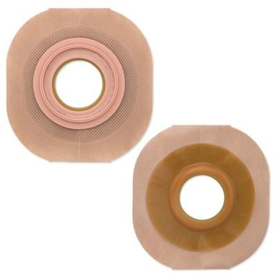New Image Flextend Ostomy Barrier Precut, Extended Wear Without Tape 57 mm Flange Red Code System Hydrocolloid 1-1/8 Inch Opening (474639_BX)