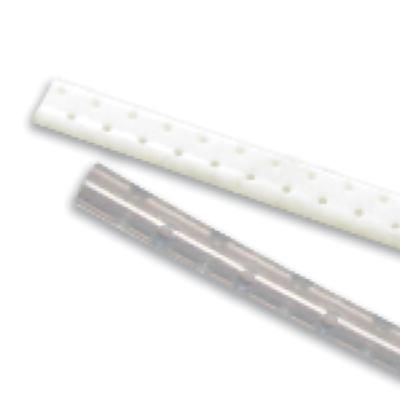 McKesson Brand Wound Drain Tube Flat Hubless Type With Trocar Flat Perforated Channel Type 7 Fr. Size Sterile (491305_CS)