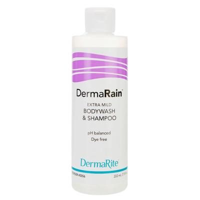 DermaRain Shampoo and Body Wash 7.5 oz. Flip Top Bottle Scented (670717_CS)
