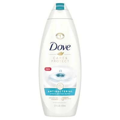 Dove Care and Protect Antibacterial Body Wash Liquid 22 oz. Bottle Scented (1230967_EA)