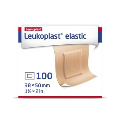 Leukoplast Elastic Adhesive Strip 1-1/2 X 2 Inch Plastic Rectangle Tan Sterile (1211804_CS)