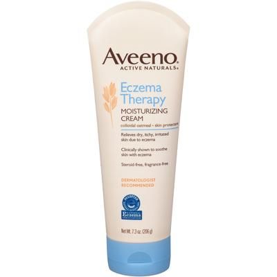 Aveeno Active Naturals Eczema Therapy Hand and Body Moisturizer 7.3 oz. Tube Unscented Cream (890704_EA)