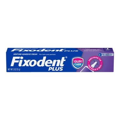 Fixodent Plus Gum Care Denture Adhesive Cream 2 oz. (1231755_EA)