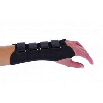 ProCare Wrist Support Aluminum / Cotton / Flannel / Suede Right Hand Black Medium (279415_EA)