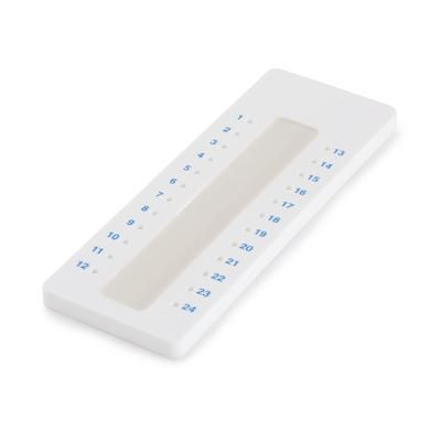 McKesson Capillary Tube Holding Tray 24 Place, Wax Sealant For Microhematocrit Capillary Tubes (862529_BX)