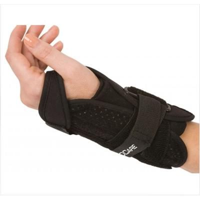 ProCare Quick-Fit Wrist Brace Felt / Nylon Left Hand Black One Size Fits Most (541060_EA)