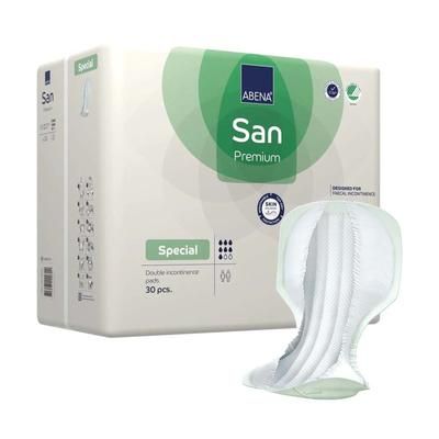 Abena San Premium Special Incontinence Liner 14.5 X 28.7 Inch Heavy Absorbency Fluff / Polymer Core One Size Fits Most (1218224_CS)