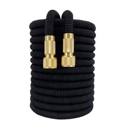 Flexible Garden Water Hose With Double Latex Core And High Pressure Design 150 Ft black