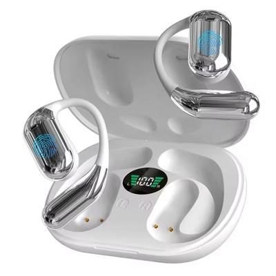 AI Translator Earbuds With Real Time Translation And Noise Cancelling white Bt5.3