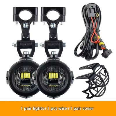 Upgrade Motorcycle Fog Light Auxiliary Lamps set 3