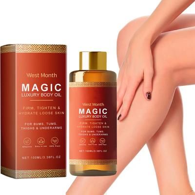 Tightening Body Oil, Lifting Firming Skin Care, Improve Sagging Skin Dullness, Lighten Fine Lines, Deep Moisture 100ml Boxed