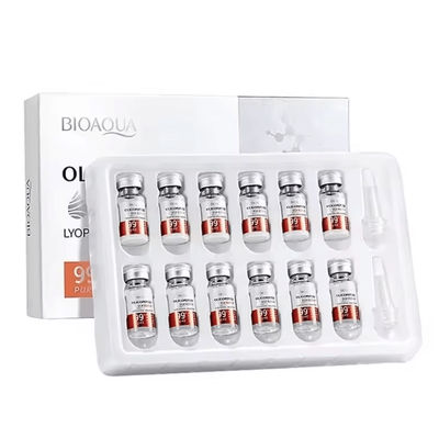Peptide Facial Serum Set With Yeast Extract And Freeze Dried Essence For Anti Aging And Pore Care 12 Pcs