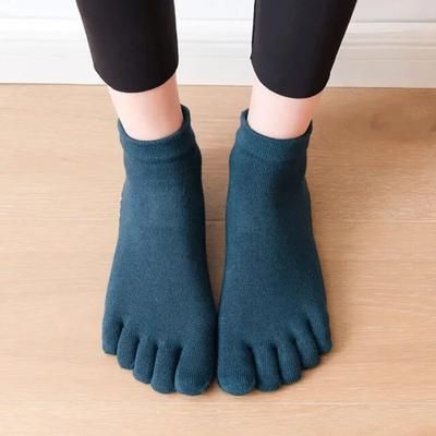Anti Slip Yoga Socks For Women Soft Cotton Fitness Socks eur 35 42 Us 4.5 8.5 green