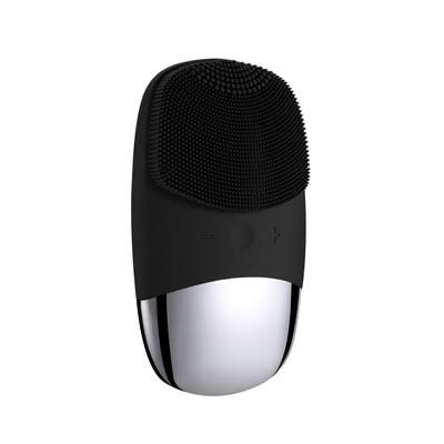 Brush Sonic Electric Facial Cleanser, Electric Face Cleansing Brush Skin Care Tools, Scrubber Massager For Radiant Skin black