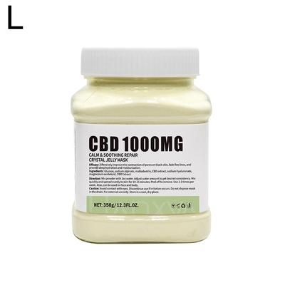 Hydrated Nourished Jelly Mask For Facial Professional Rose Smooth Skin Care Powder Peel Off Gel Mask l Cbd 1 Bottle