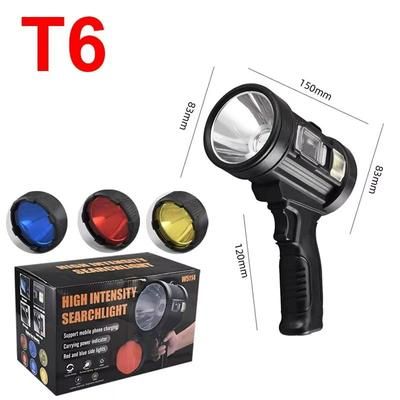 High Powered SolarSpot Pro Rechargeable Hunting Spotlight With COB Light small
