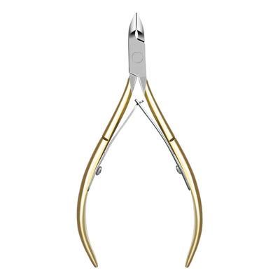 Stainless Steel Nail Cuticle Cutter Blade Nipper Trimmer Clipper Scissor For Fingernail Toenail Manicure Pedicure Tools gold
