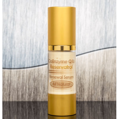 Resveratrol Wrinkle Serum With Alpha Lipoic Acid, Argan Oil, Vitamins C Natural Anti Aging Face Cream For Fine Lines 1 Oz