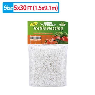 Trellis Netting For Climbing Plants, Heavy Duty Garden Support Net For Vegetables, Flowers & Vine Orchard Tools 5x30ft