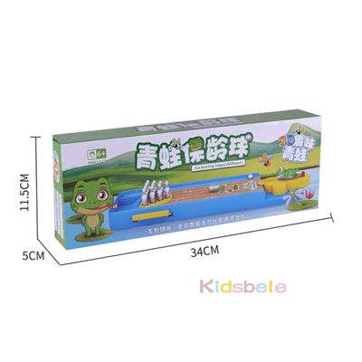 Mini Desktop Bowling Game Fun Indoor Table Toy For Kids And Family Play full
