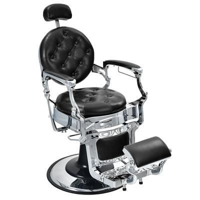 Vintage Barber Chair With Adjustable Height & Headrest, Heavy Duty Hydraulic Styling Chair Vintage Barber Chair With Adjustable Height & Headrest, Heavy Duty Hydraulic Styling Chair