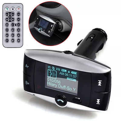 Car Bluetooth FM Transmitter Modulator, Wireless MP3 Player With SD USB, LCD Display & Remote Car Bluetooth FM Transmitter Modulator, Wireless MP3 Player With SD USB, LCD Display & Remote