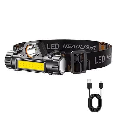 Rechargeable LED Headlamp With Magnetic Base And Waterproof Design 1pc